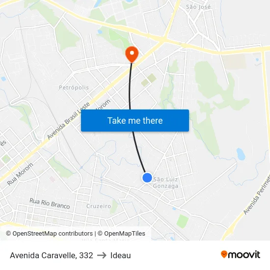 Avenida Caravelle, 332 to Ideau map