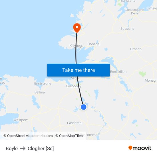 Boyle to Clogher [Ss] map