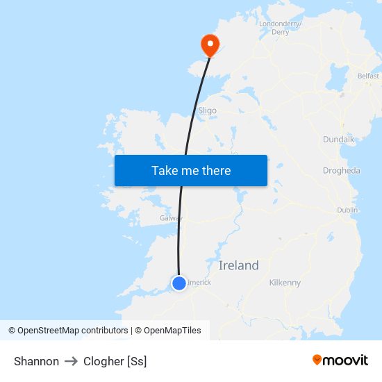 Shannon to Clogher [Ss] map