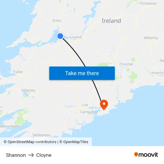 Shannon to Cloyne map