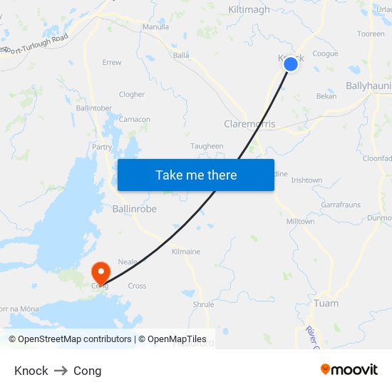 Knock to Cong map