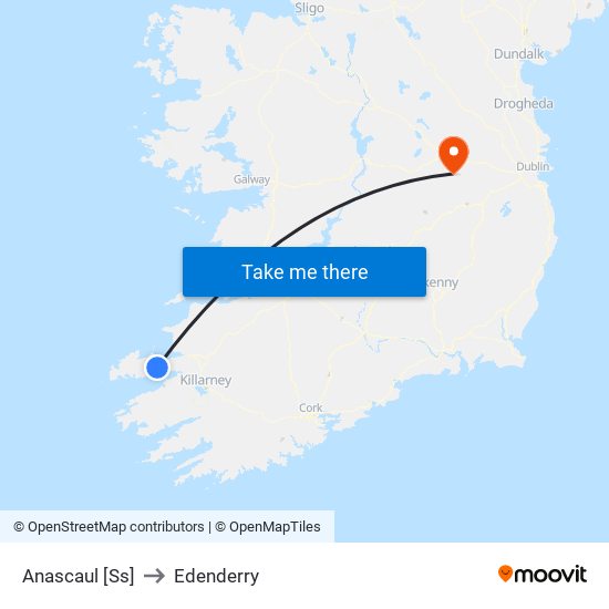 Anascaul [Ss] to Edenderry map