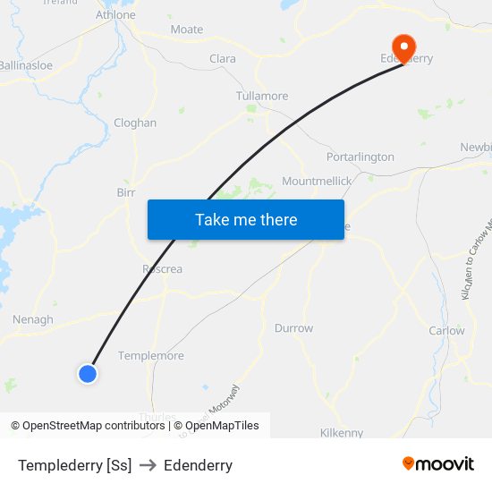 Templederry [Ss] to Edenderry map