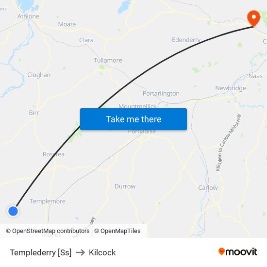 Templederry [Ss] to Kilcock map