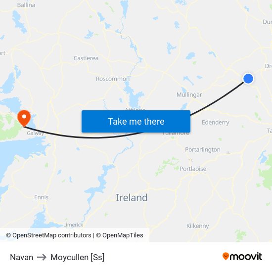Navan to Moycullen [Ss] map