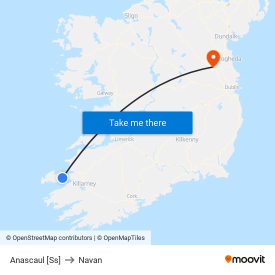 Anascaul [Ss] to Navan map