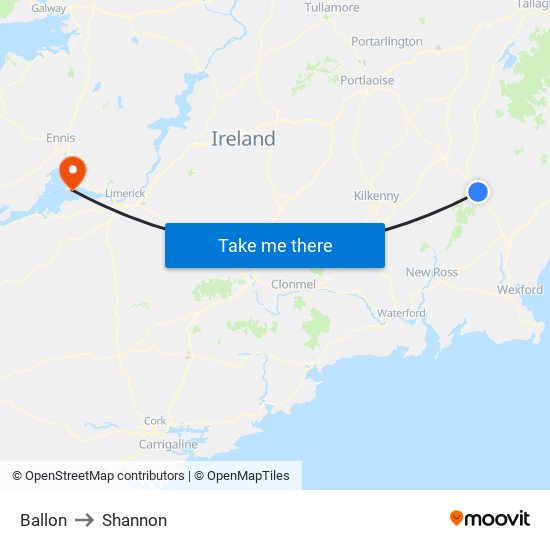 Ballon to Shannon map