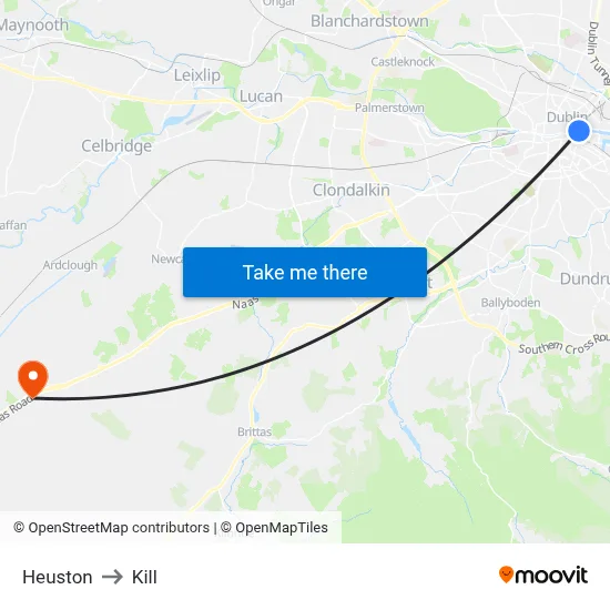 Heuston to Kill map
