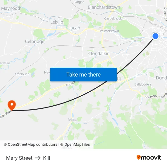 Mary Street to Kill map
