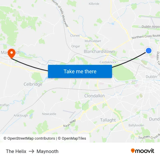 The Helix to Maynooth map