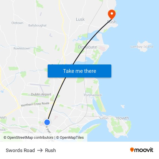Swords Road to Rush map