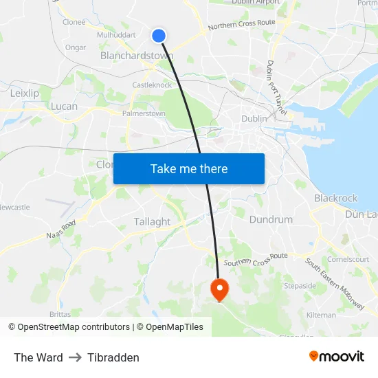 The Ward to Tibradden map