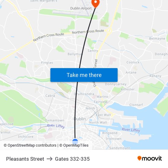 Pleasants Street to Gates 332-335 map