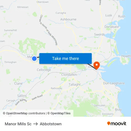 Manor Mills Sc to Abbotstown map
