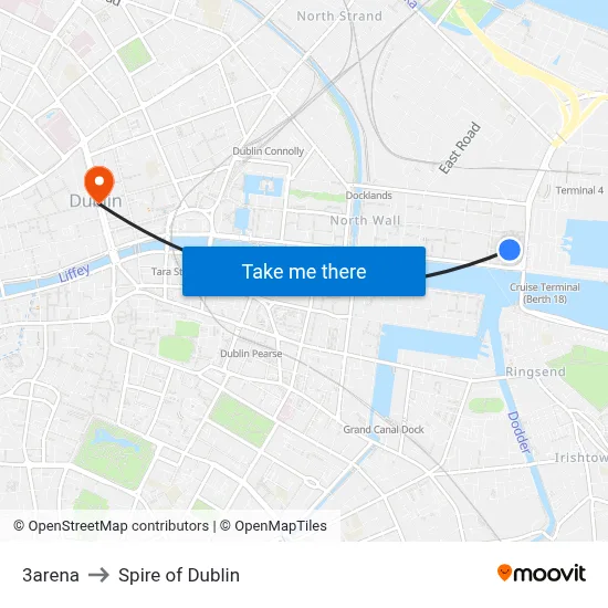 3arena to Spire of Dublin map