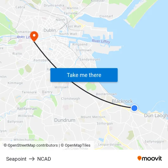 Seapoint to NCAD map