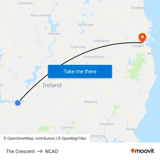 The Crescent to NCAD map