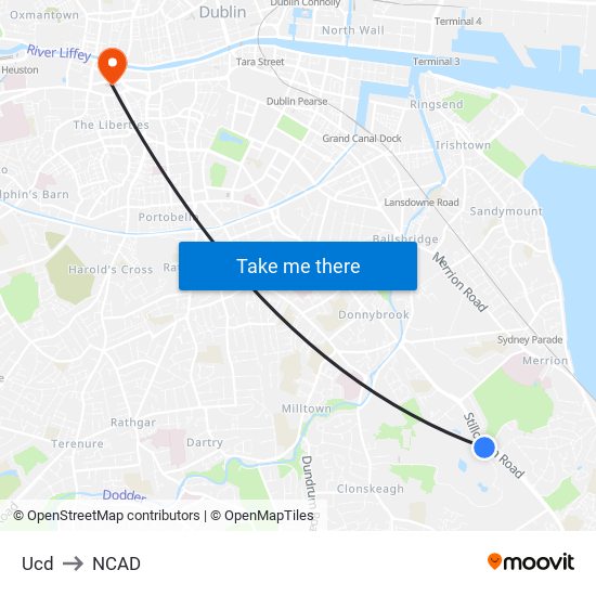 Ucd to NCAD map