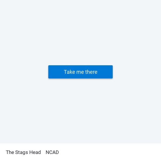 The Stags Head to NCAD map