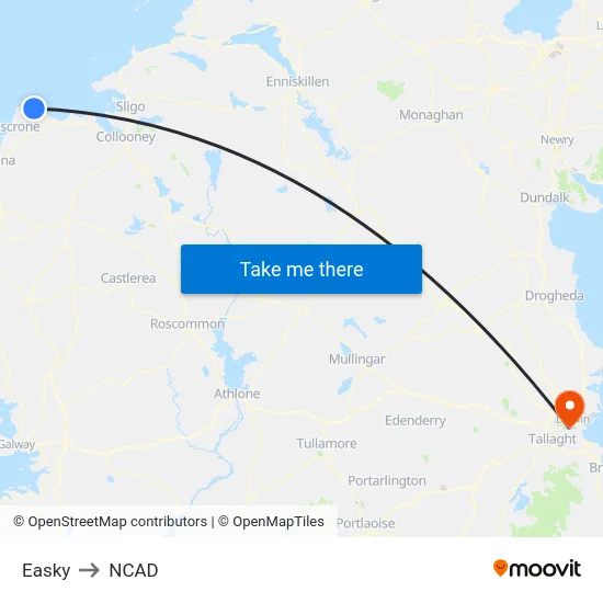 Easky to NCAD map