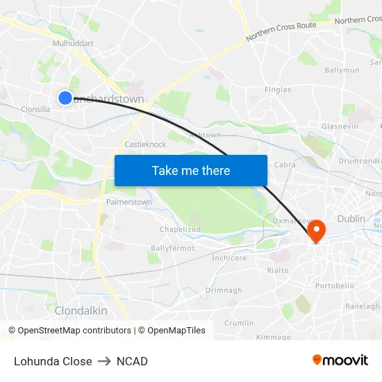 Lohunda Close to NCAD map