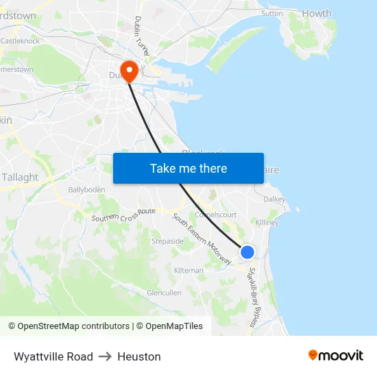 Wyattville Road to Heuston map
