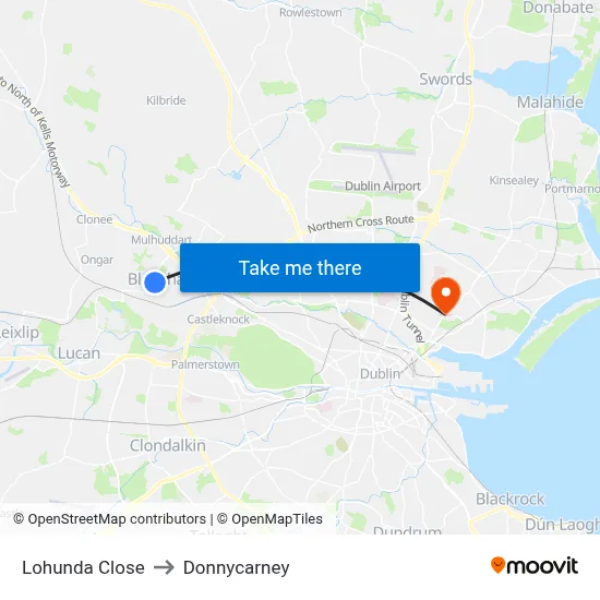 Lohunda Close to Donnycarney map