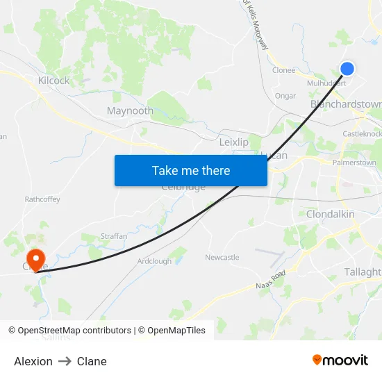 Alexion to Clane map