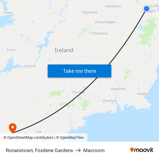 Ronanstown, Foxdene Gardens to Macroom map