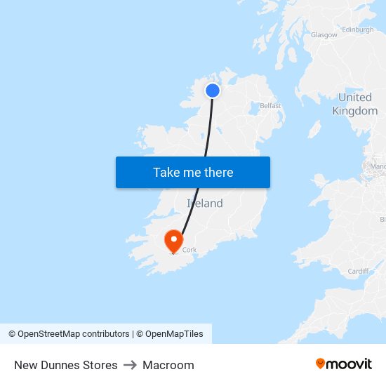 New Dunnes Stores to Macroom map