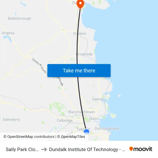 Sally Park Close to Dundalk Institute Of Technology - Dkit map