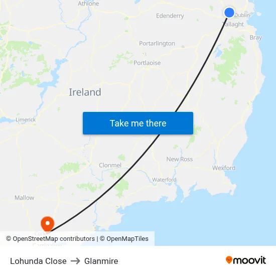 Lohunda Close to Glanmire map