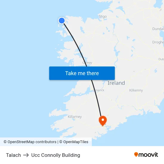 Talach to Ucc Connolly Building map