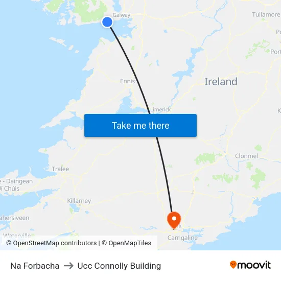 Na Forbacha to Ucc Connolly Building map