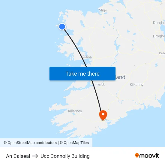 An Caiseal to Ucc Connolly Building map