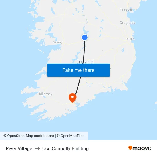 River Village to Ucc Connolly Building map