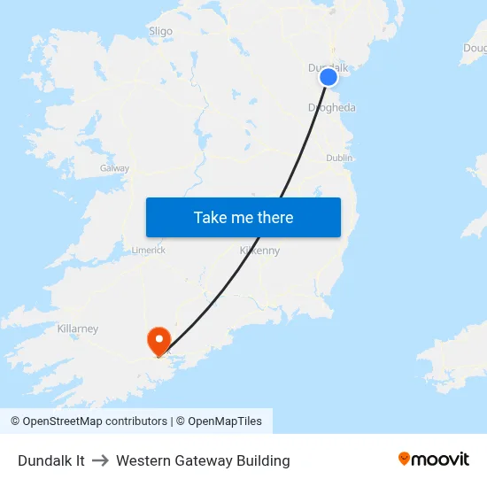 Dundalk It to Western Gateway Building map