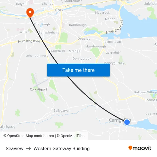 Seaview to Western Gateway Building map