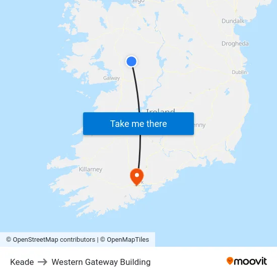 Kead to Western Gateway Building map