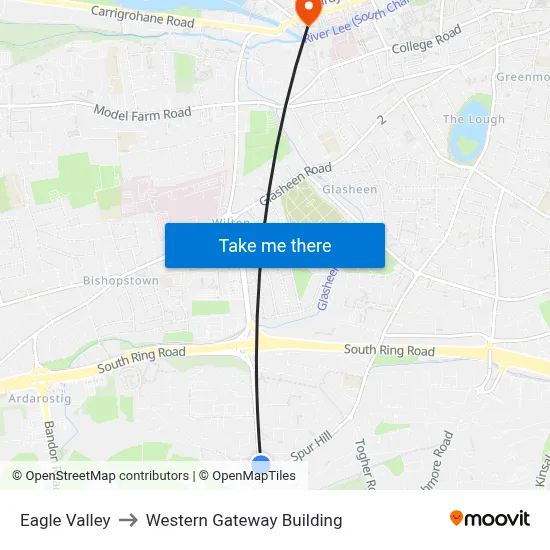 Eagle Valley to Western Gateway Building map