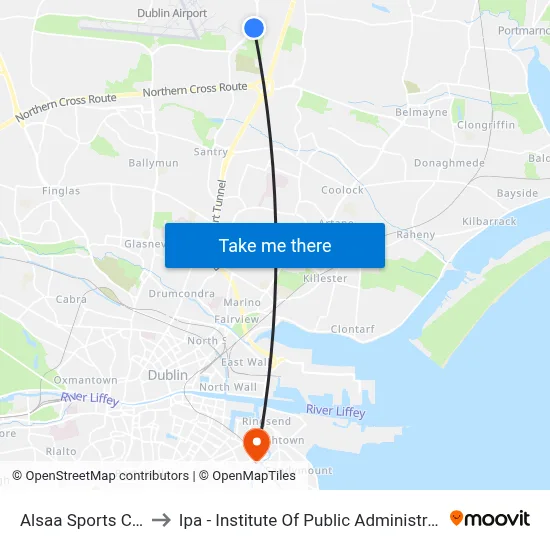 Alsaa Sports Club to Ipa - Institute Of Public Administration map