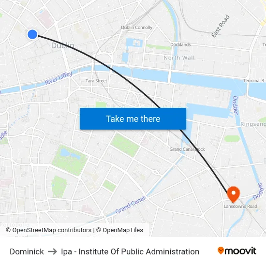 Dominick to Ipa - Institute Of Public Administration map