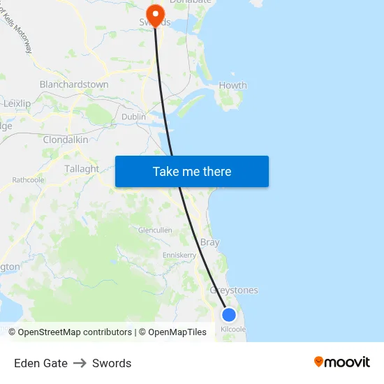 Eden Gate to Swords map