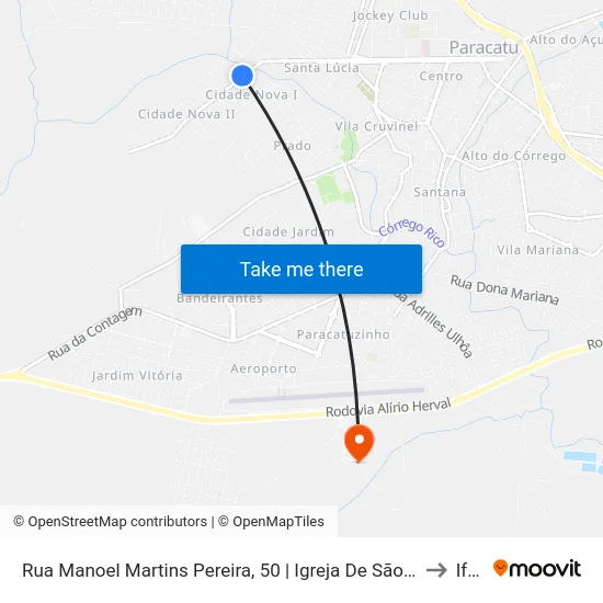 Rua Manoel Martins Pereira, 50 | Igreja De São Leonardo to Iftm map