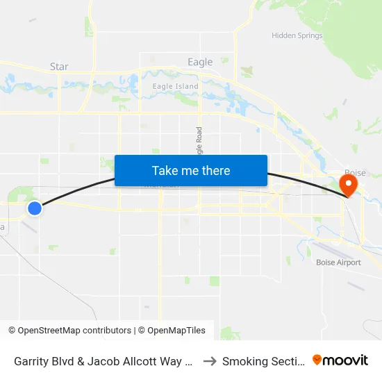 Garrity Blvd & Jacob Allcott Way Nec to Smoking Section map