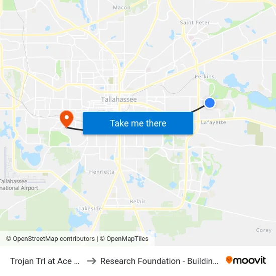 Trojan Trl at Ace Nb to Research Foundation - Building A map