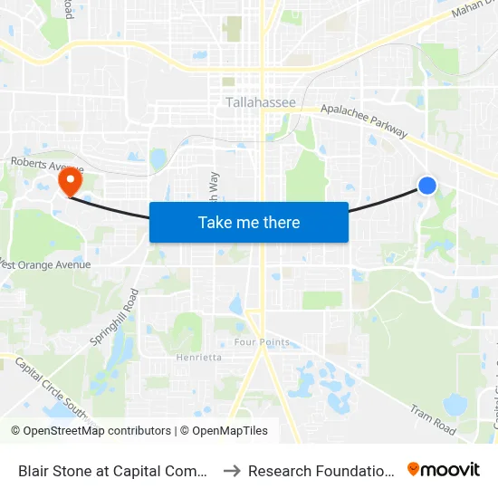 Blair Stone at Capital Commerce Center Nb to Research Foundation - Building A map