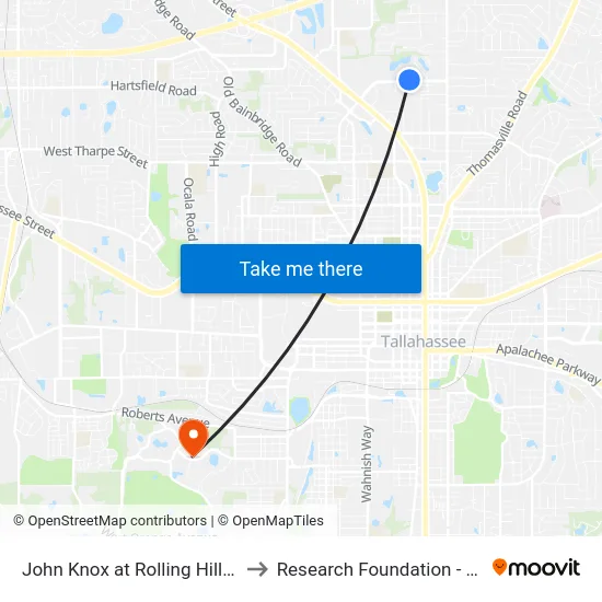 John Knox at Rolling Hills Apts Wb to Research Foundation - Building A map