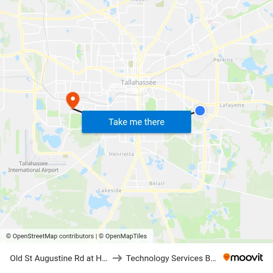 Old St Augustine Rd at Hendrix Rd Wb to Technology Services Building (Elbit) map