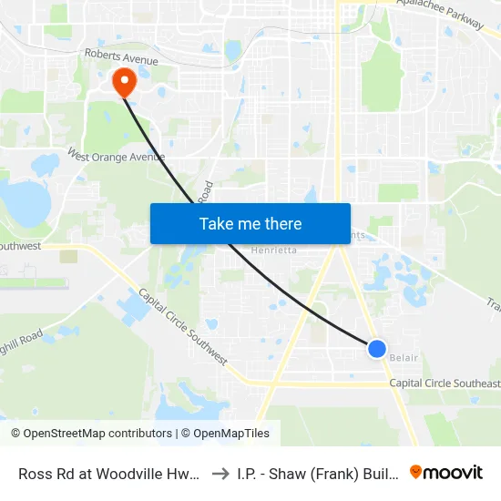 Ross Rd at Woodville Hwy Wb to I.P. - Shaw (Frank) Building map